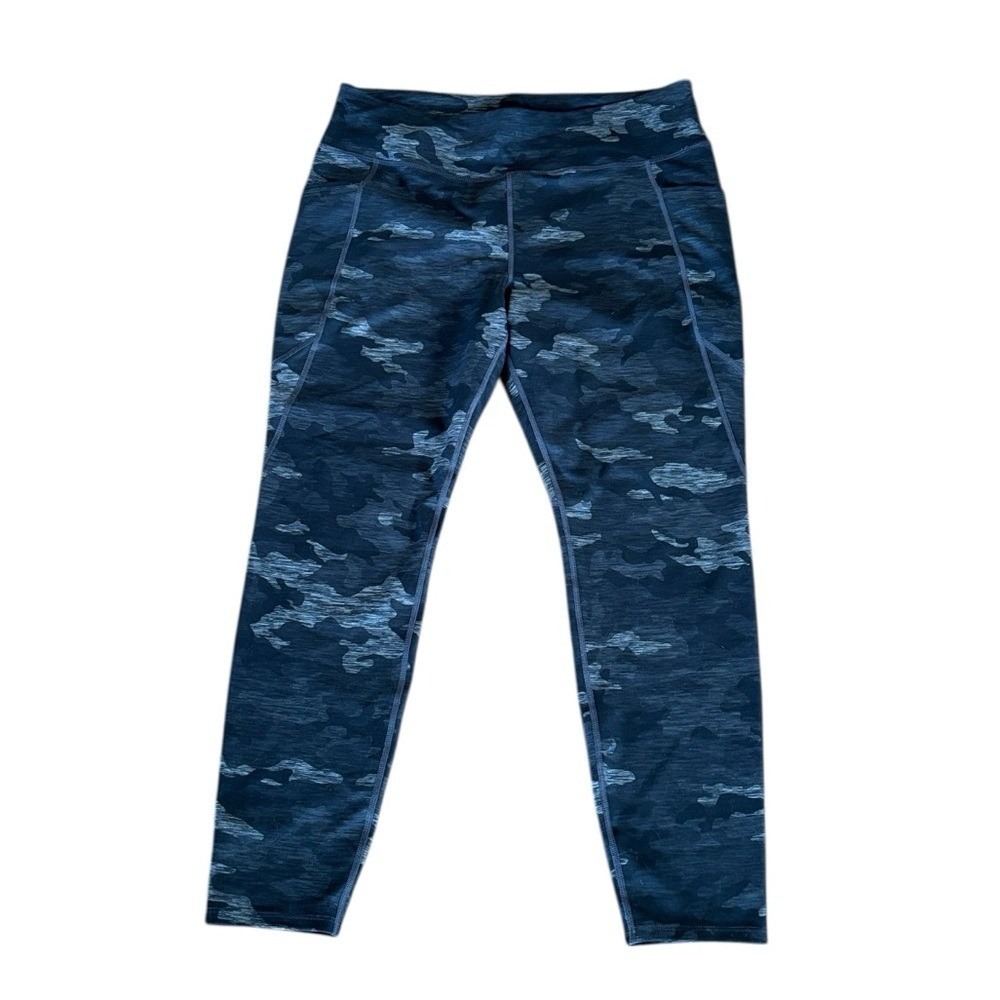 Avia Women's‎ Gray Camo Ankle Leggings with Pockets Size XXL (20)